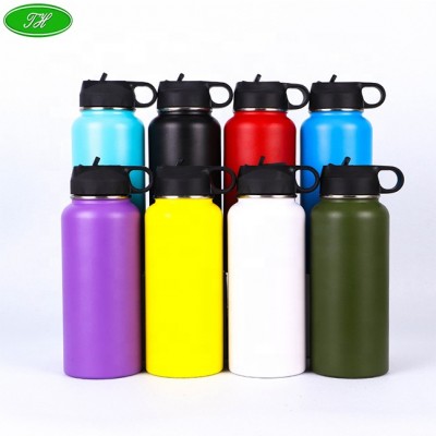 Thermo vacuum stainless steel hydro steel flask sports water bottle 32oz