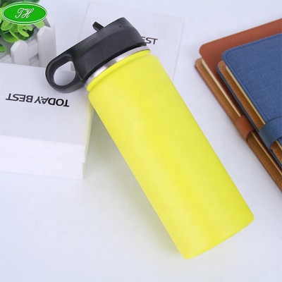 Stainless steel metal double wall vacuum sport water bottle flask price