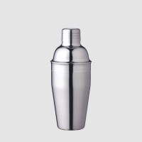 Engraved logo stainless steel large 550ml cocktail shaker set