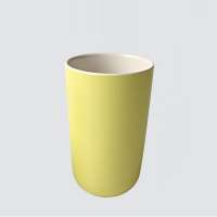 Custom printed bamboo coffee cup biodegradable bamboo fiber milk cup