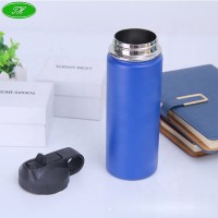 18/8 Double wall stainless steel vacuum insulated flask with different lids