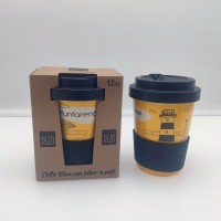 Wholesale bamboo fiber cup reusable cups and coffee cups